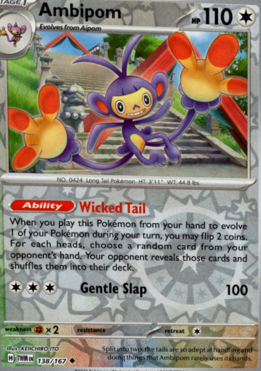 Ambipom 138/167 Twilight Masquerade