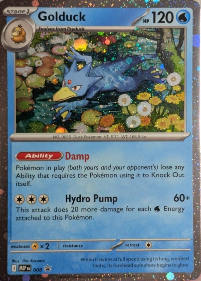 Golduck 8/0 MEP Black Star Promos