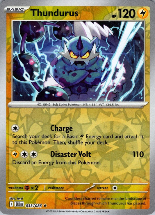 Thundurus 33/86 Black Bolt