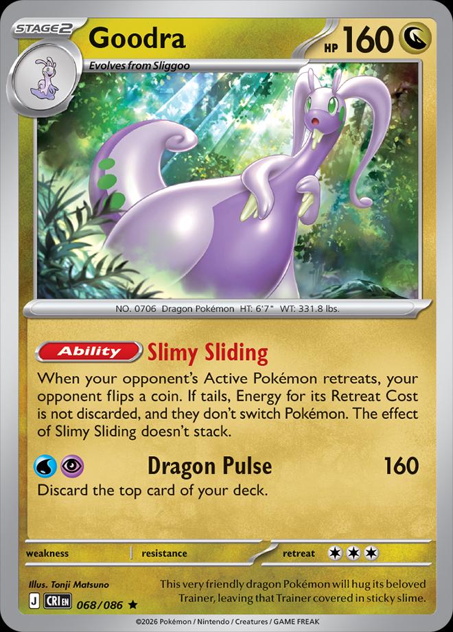 Goodra 68/86 Chaos Rising