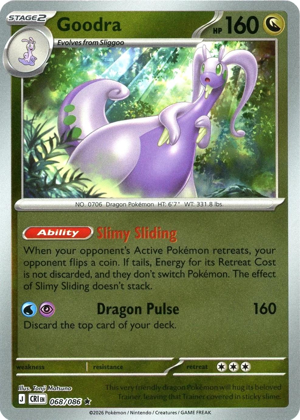 Goodra 68/86 Chaos Rising