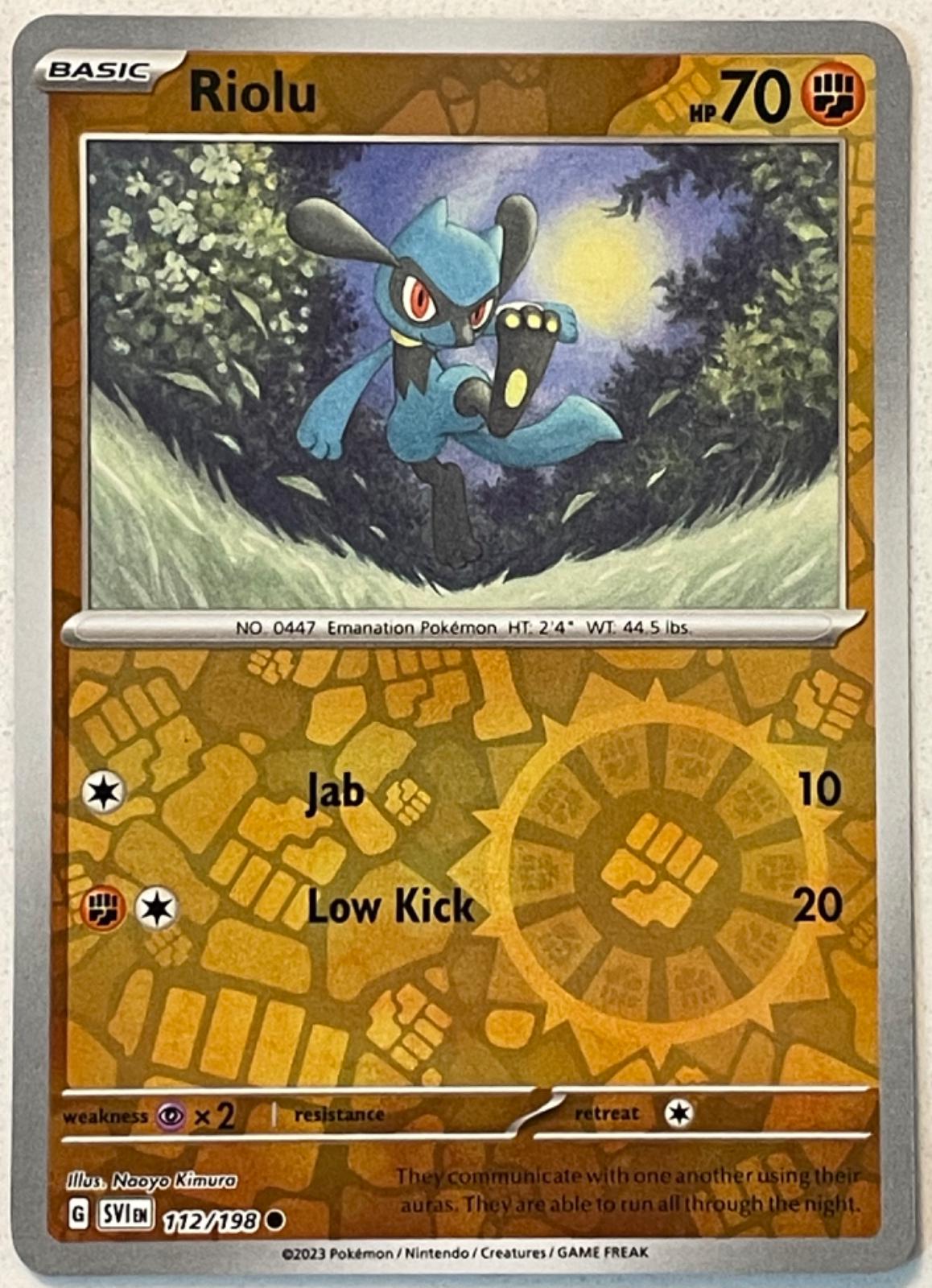 Riolu 112/217 Ascended Heroes