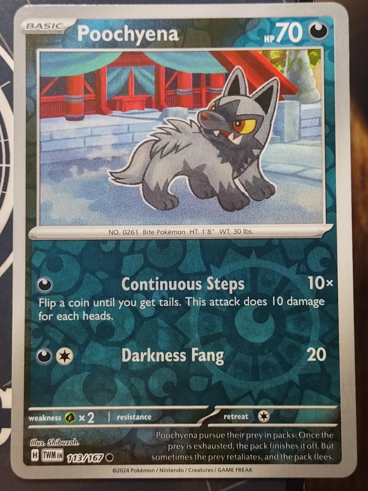 Poochyena 113/167 Twilight Masquerade