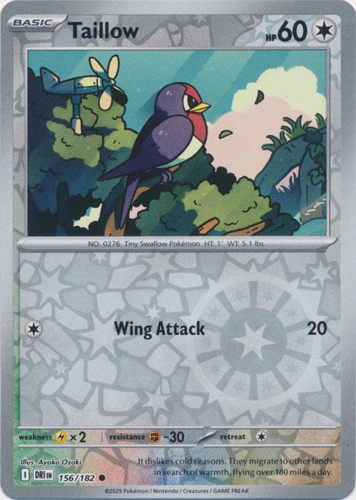 Taillow 156/182 Destined Rivals