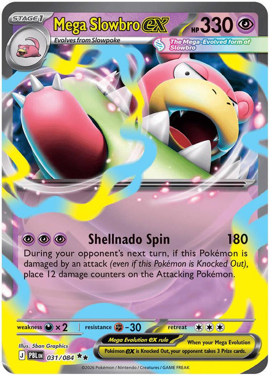Mega Slowbro ex 31/84 Pitch Black