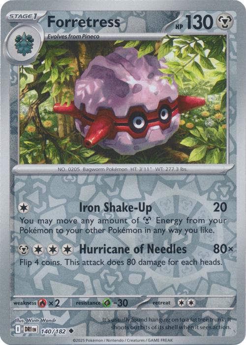 Forretress 140/182 Destined Rivals
