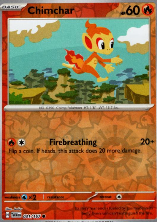 Chimchar 31/167 Twilight Masquerade