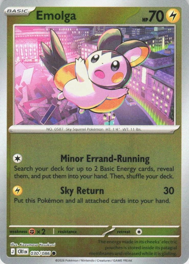 Emolga 30/86 Chaos Rising