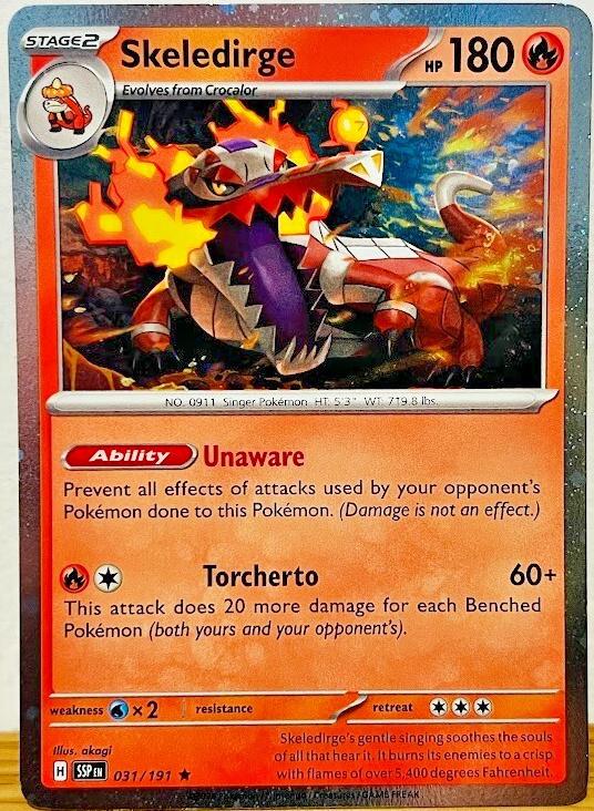 Skeledirge 31/191 Surging Sparks
