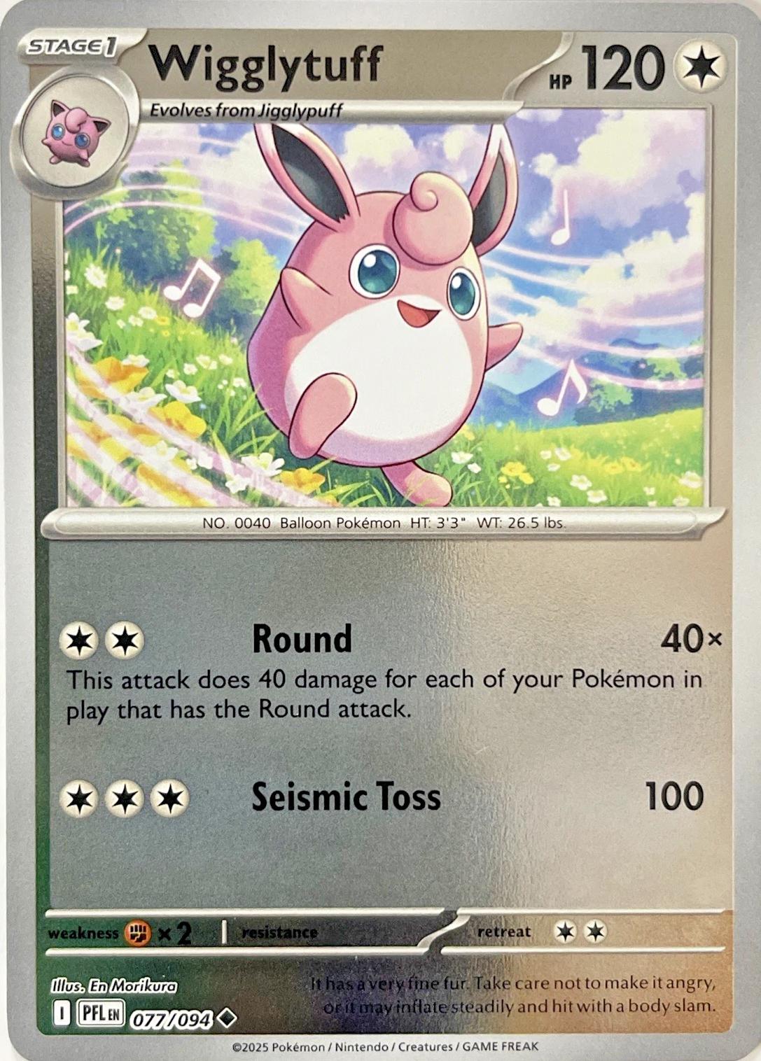Wigglytuff 77/94 Phantasmal Flames