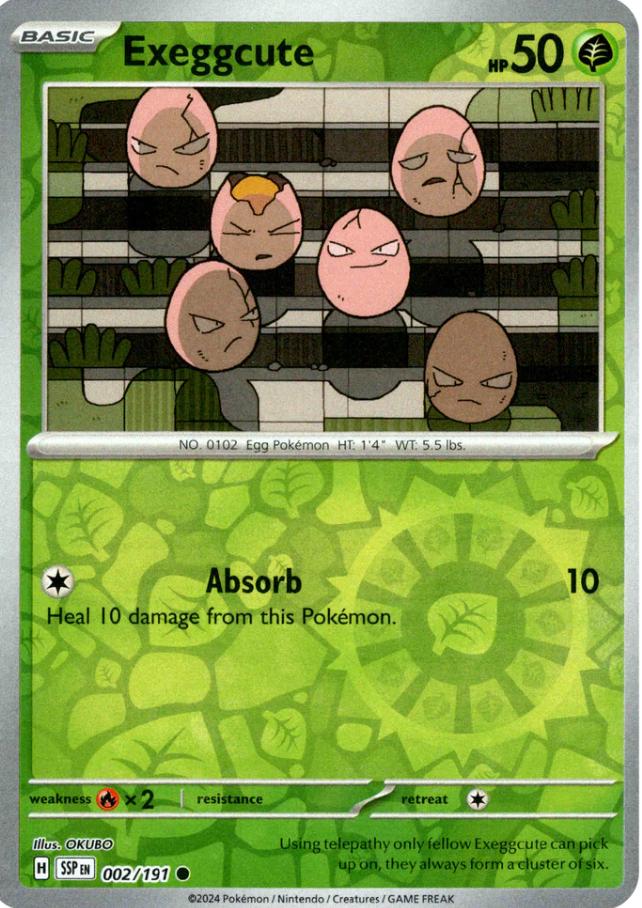 Exeggcute 2/191 Surging Sparks