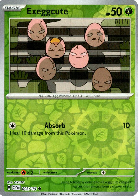Exeggcute 2/191 Surging Sparks