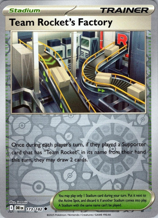 Team Rocket's Factory 173/182 Destined Rivals