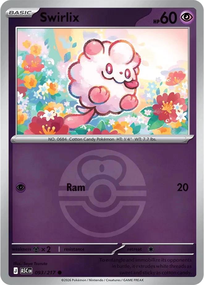 Swirlix 93/217 Ascended Heroes