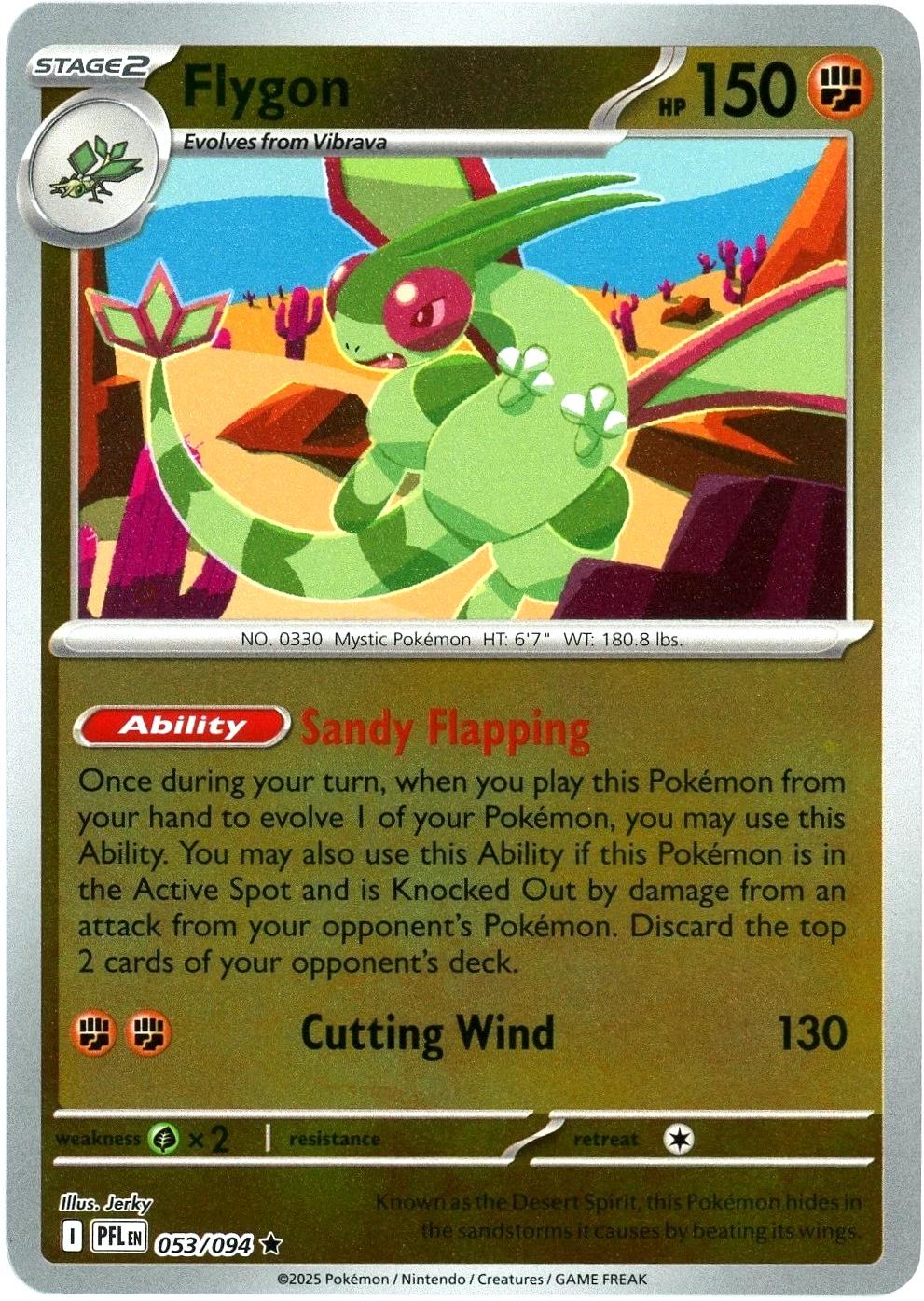 Flygon 53/94 Phantasmal Flames