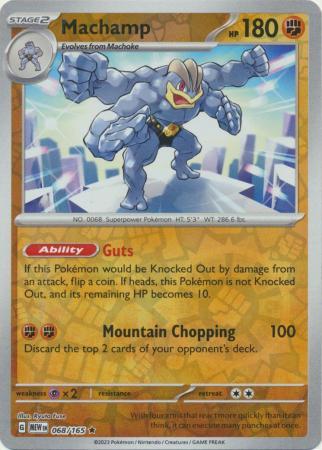 Machamp 68/165 151