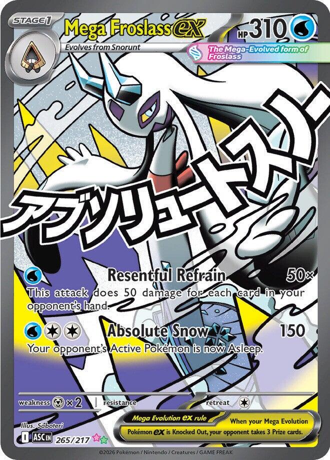 Mega Froslass ex 265/217 Ascended Heroes