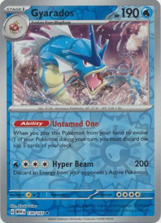 Gyarados 130/165 151