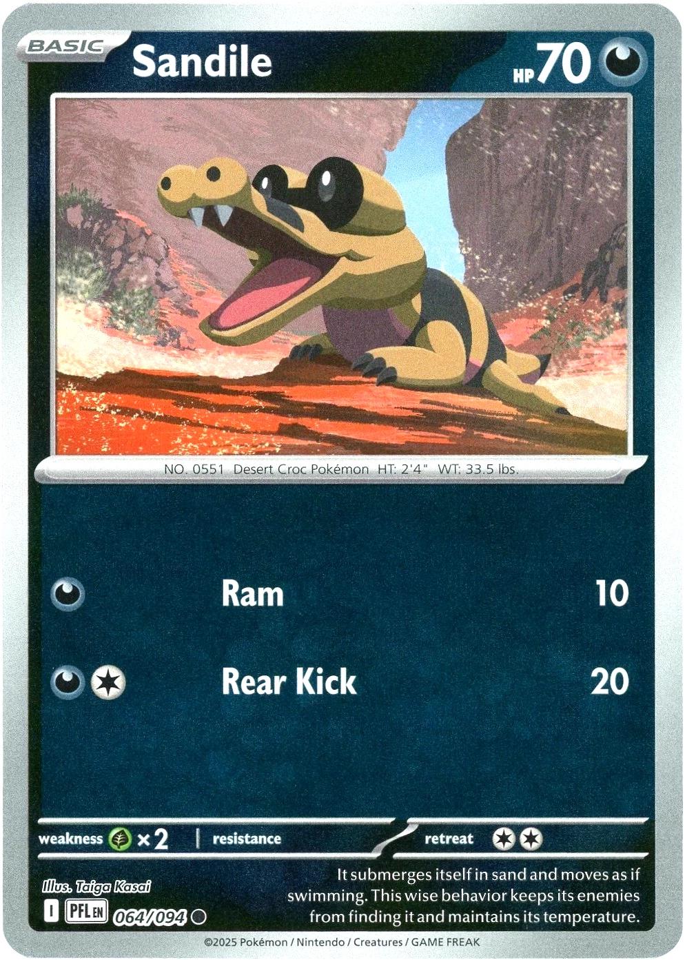 Sandile 64/94 Phantasmal Flames
