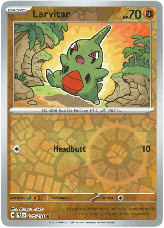 Larvitar 47/131 Prismatic Evolutions