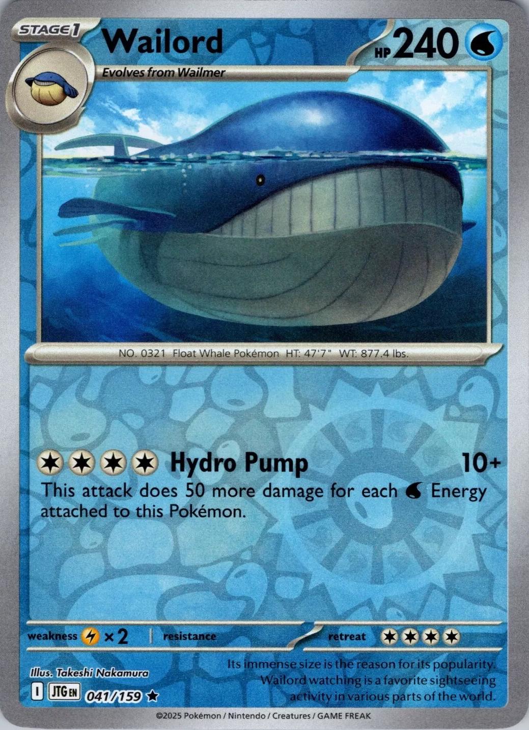 Wailord 41/159 Journey Together