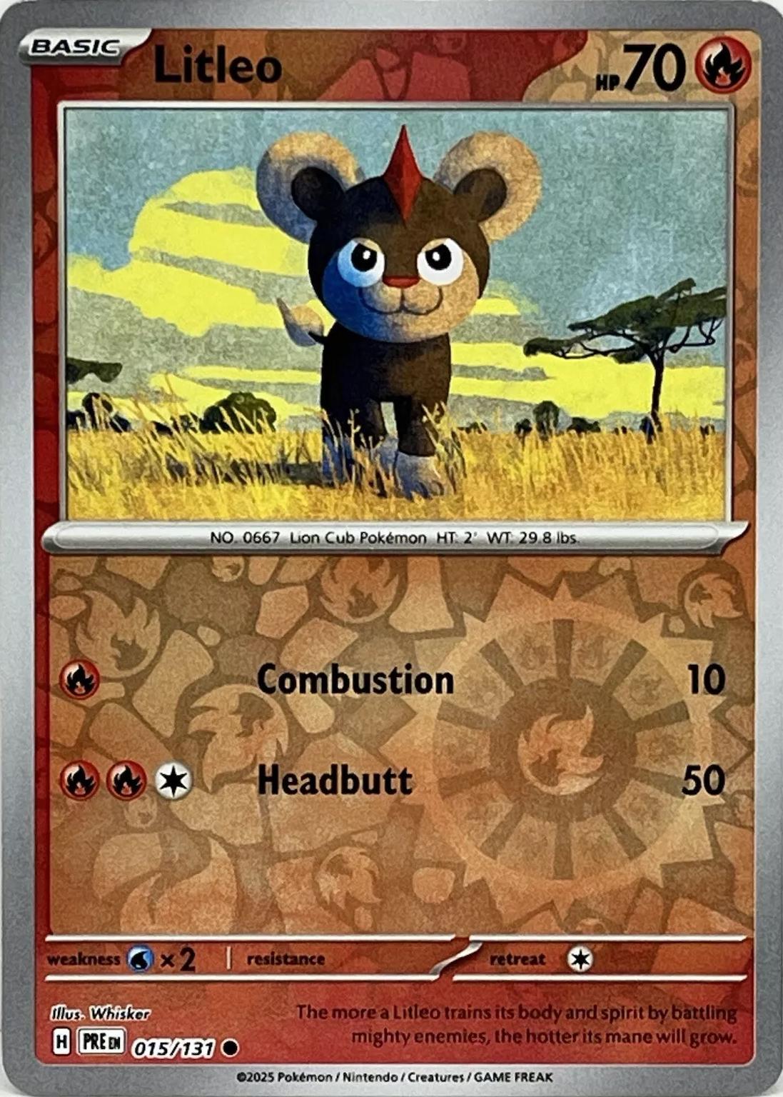 Litleo 15/131 Prismatic Evolutions