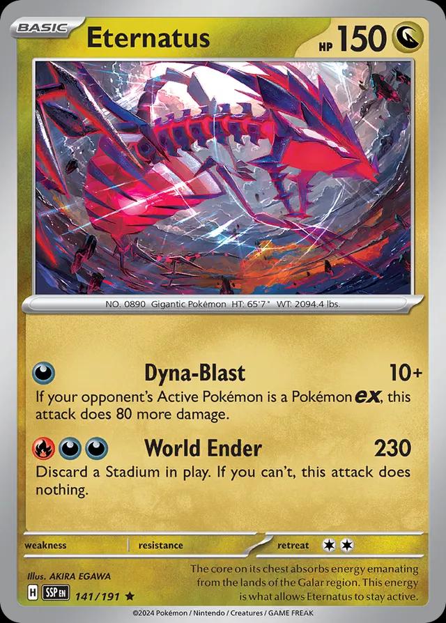 Eternatus 141/191 Surging Sparks