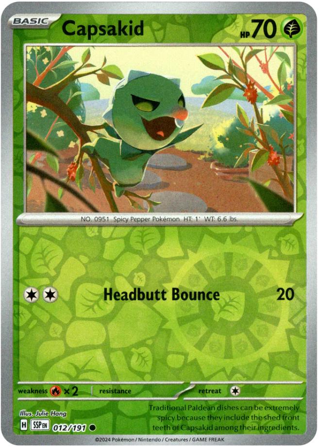 Capsakid 12/191 Surging Sparks