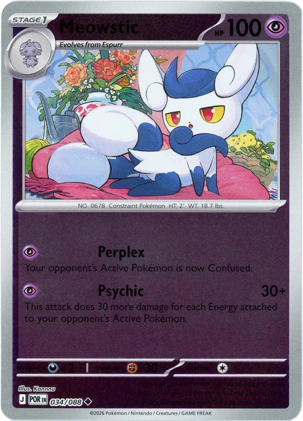 Meowstic 34/88 Perfect Order