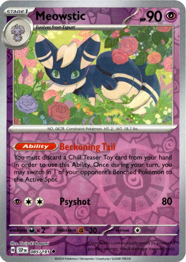 Meowstic 85/191 Surging Sparks