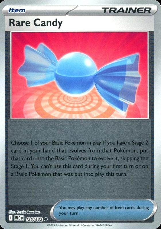Rare Candy 125/132 Mega Evolution