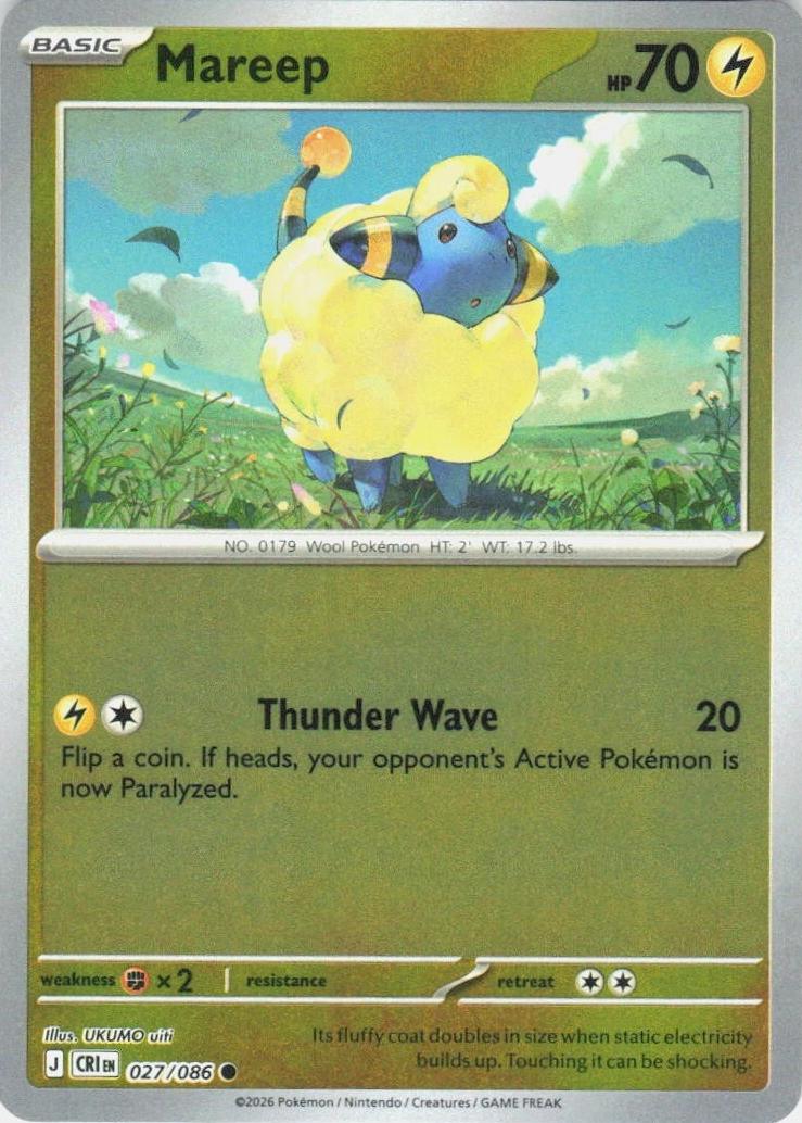 Mareep 27/86 Chaos Rising