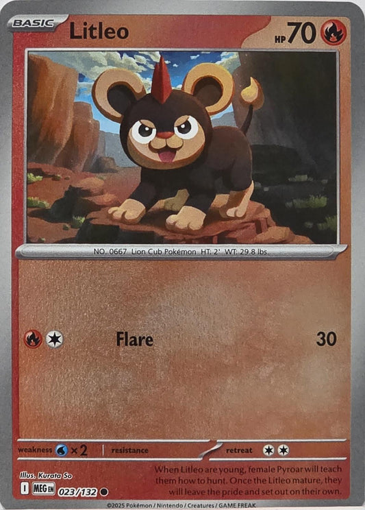 Litleo 23/132 Mega Evolution