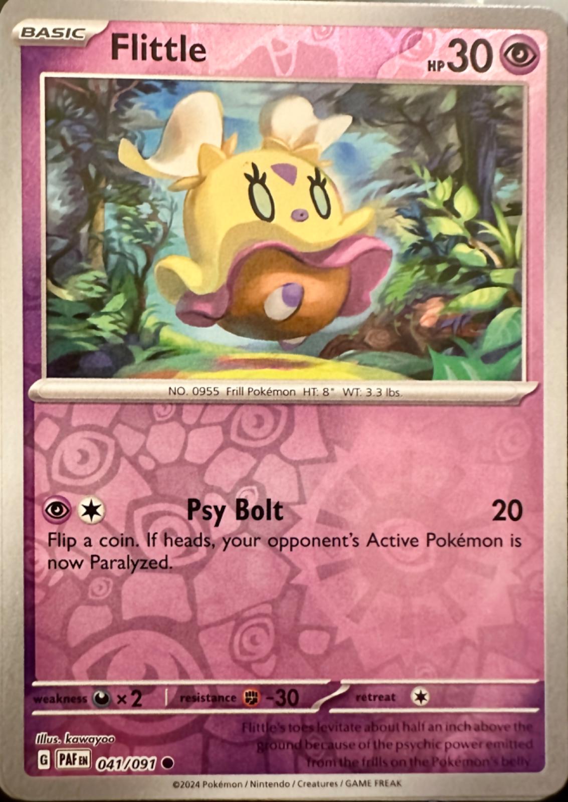 Flittle 41/91 Paldean Fates