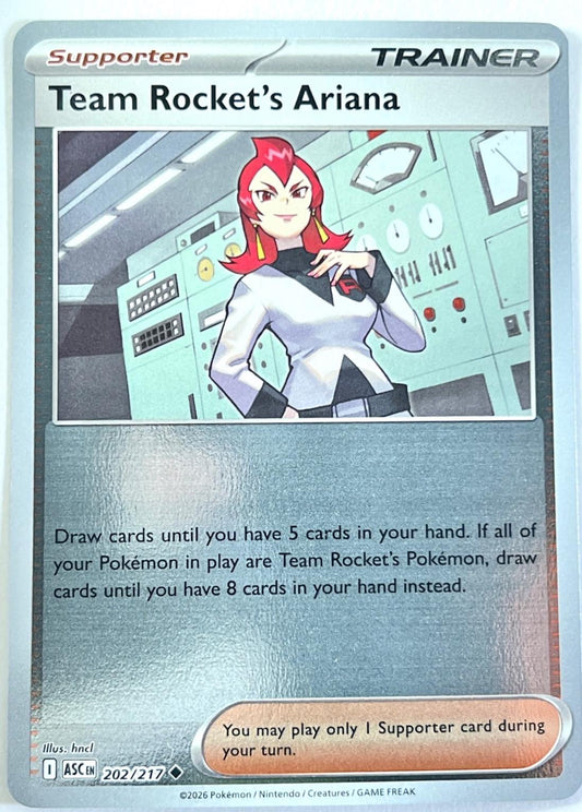 Team Rocket's Ariana 202/217 Ascended Heroes