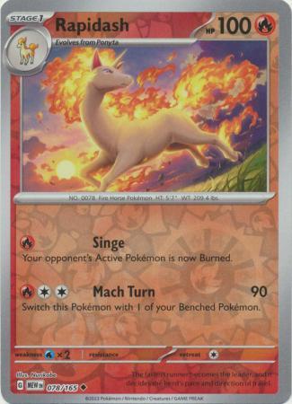 Rapidash 78/165 151