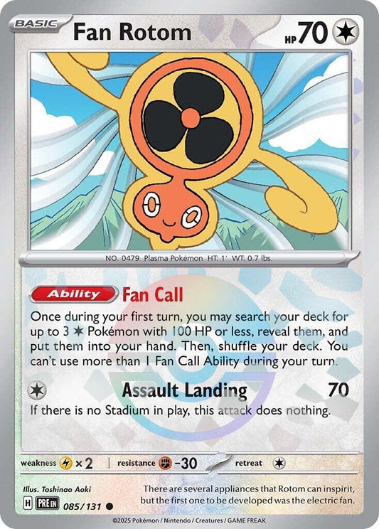 Fan Rotom 85/131 Prismatic Evolutions