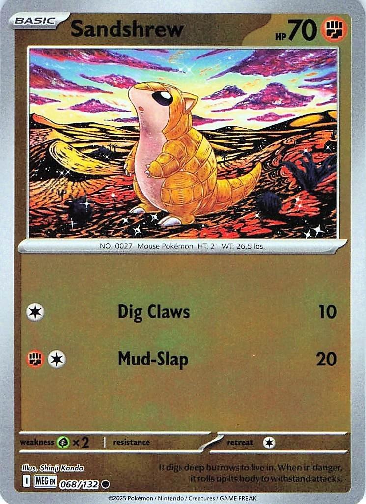 Sandshrew 68/132 Mega Evolution