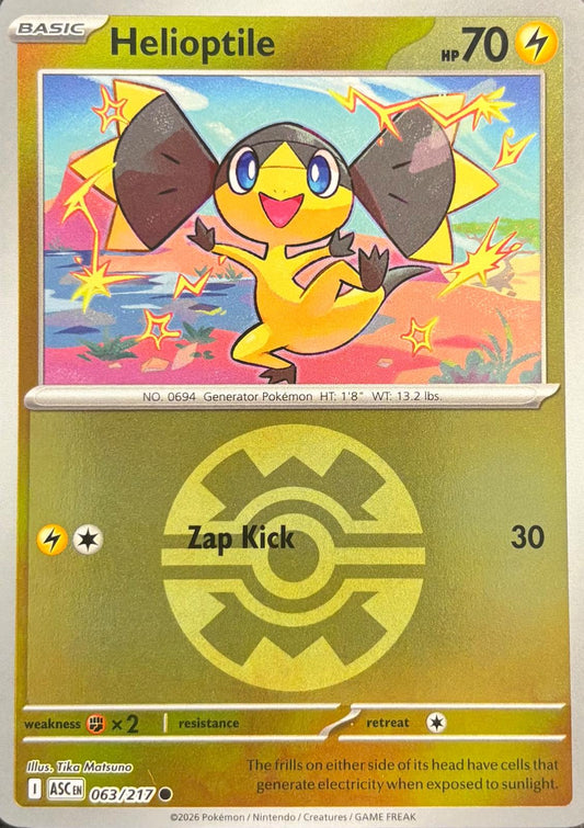 Helioptile 63/217 Ascended Heroes