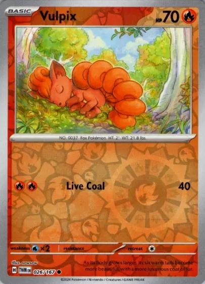 Vulpix 26/167 Twilight Masquerade