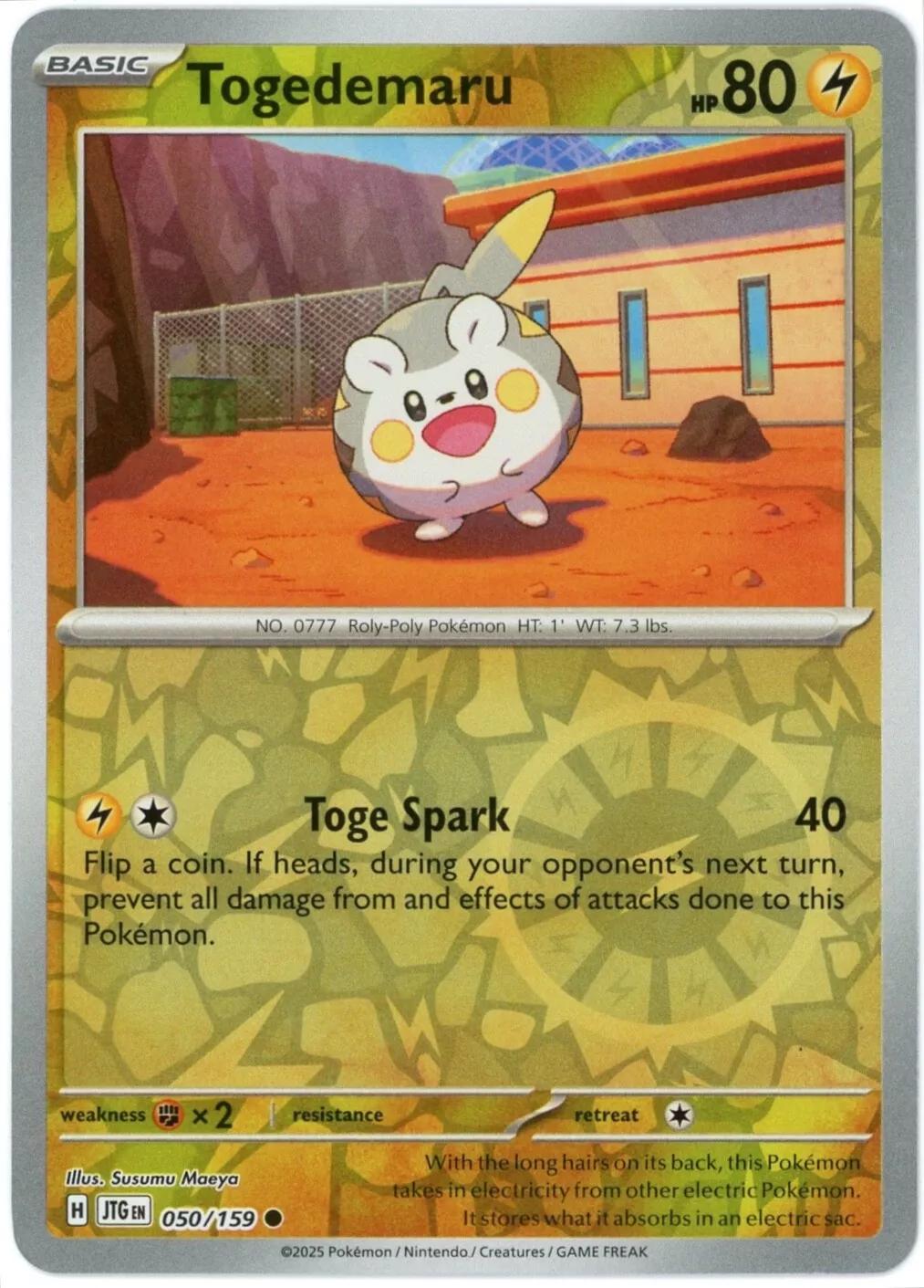 Togedemaru 50/159 Journey Together
