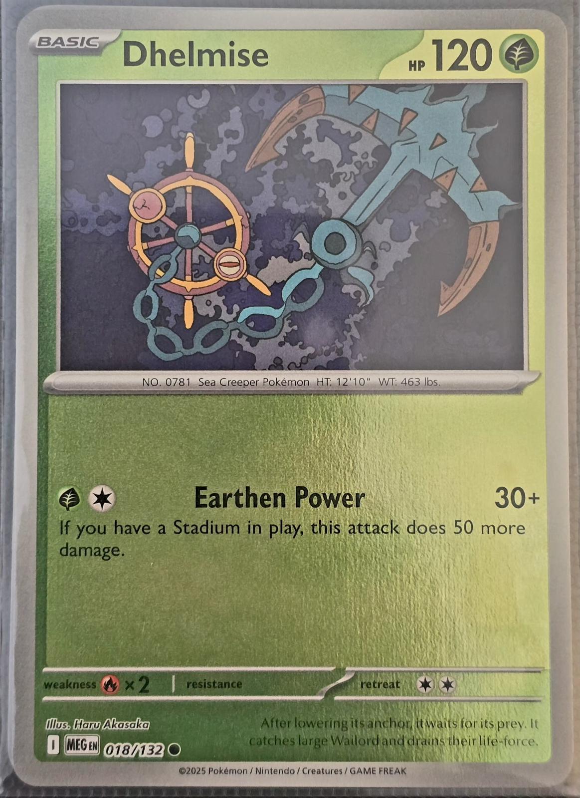 Dhelmise 18/132 Mega Evolution