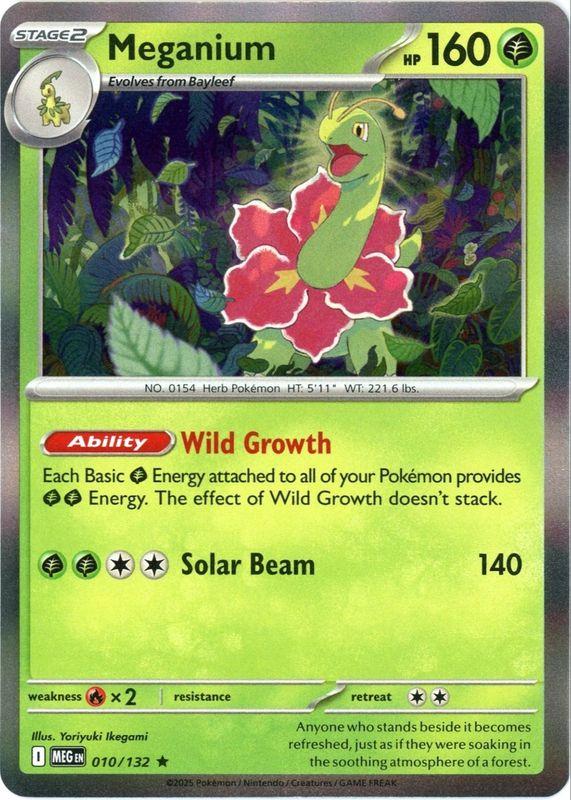 Meganium 10/132 Mega Evolution