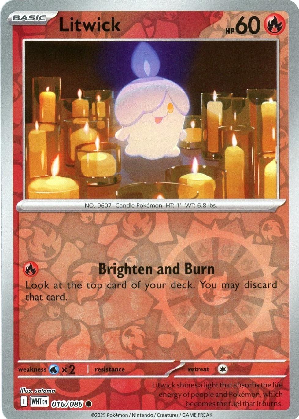 Litwick 16/86 White Flare