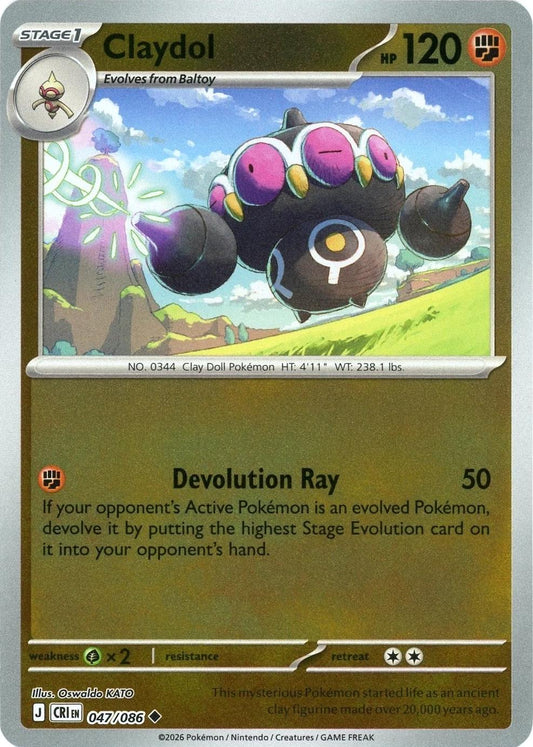 Claydol 47/86 Chaos Rising