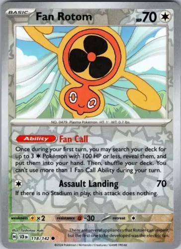 Fan Rotom 118/142 Stellar Crown