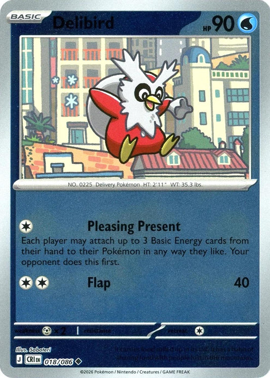 Delibird 18/86 Chaos Rising