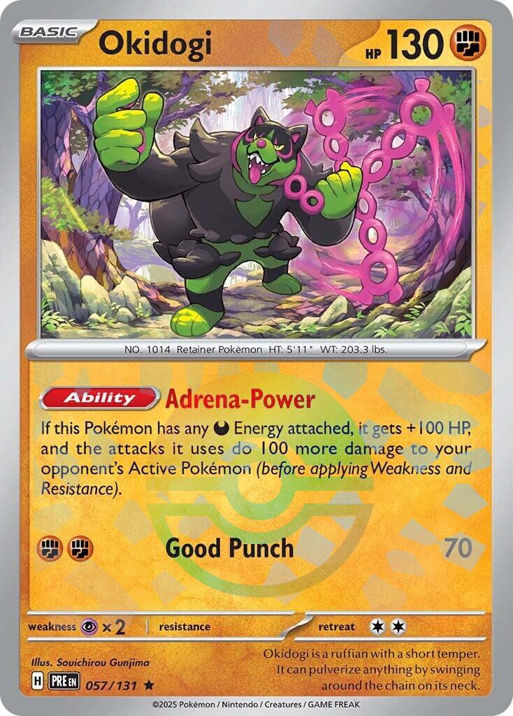 Okidogi 57/131 Prismatic Evolutions