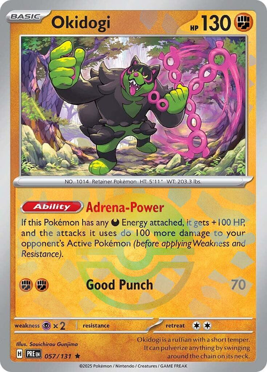 Okidogi 57/131 Prismatic Evolutions