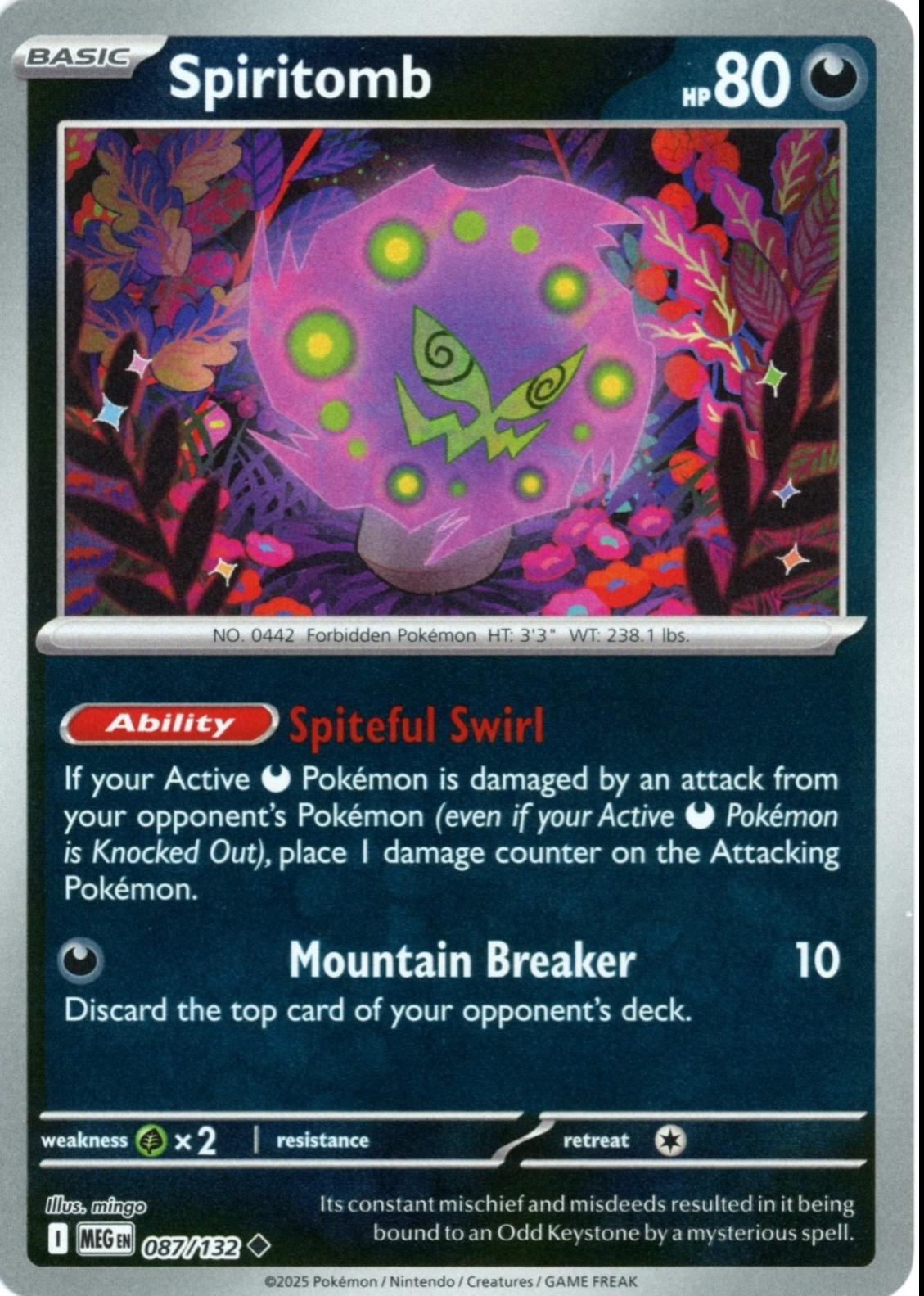 Spiritomb 87/132 Mega Evolution